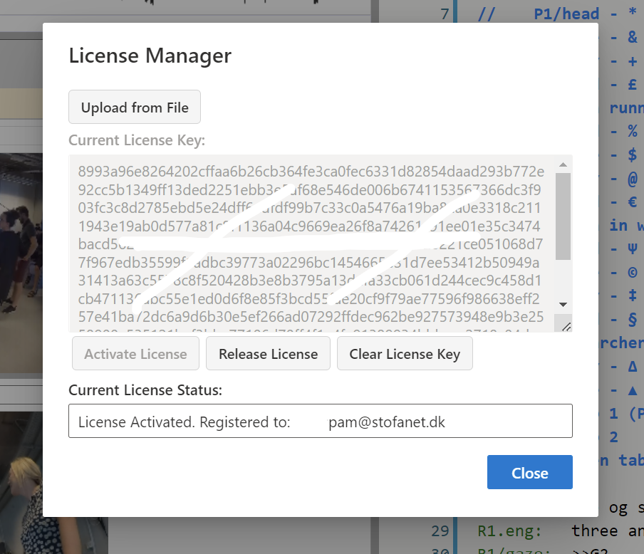 DOTE License Manager